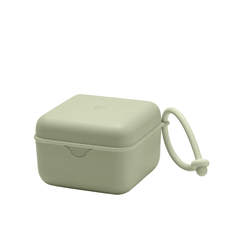 Bibs pacifier box in Sage