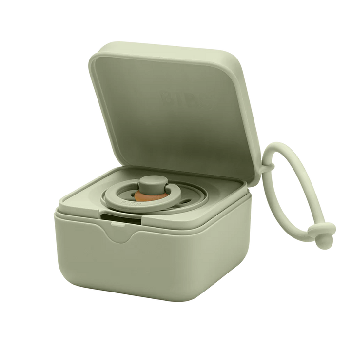 Bibs pacifier box in Sage