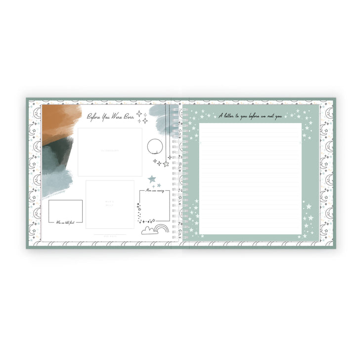 Celestial Skies Luxury Baby Memory Book