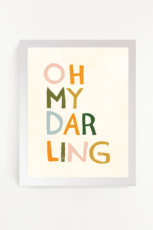 Clementine Kids Oh My Darling Wall Art