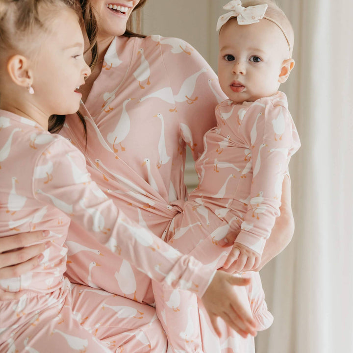 Zip-Up Footie Pajama - Goosie