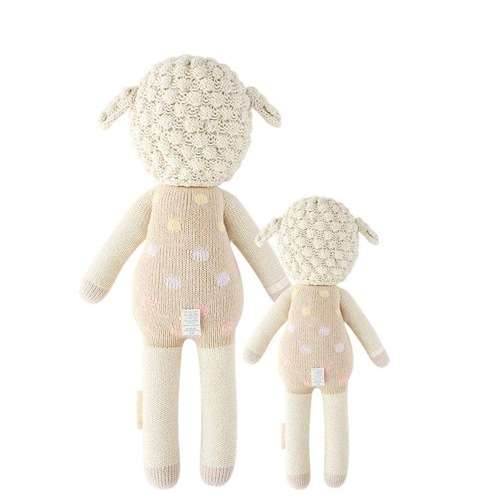 cuddle and kind handcrafted lamb plush toy suitable for newborns 