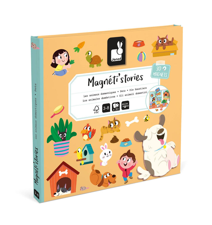 Janod Magneti'stories Pets arts and crafts toy for toddler 