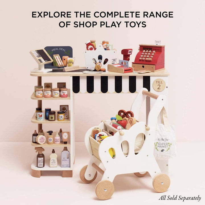 Montessori toy fun with Le Toy Van Shop Till - Cash Register & Money, perfect for kidsÕ learning games