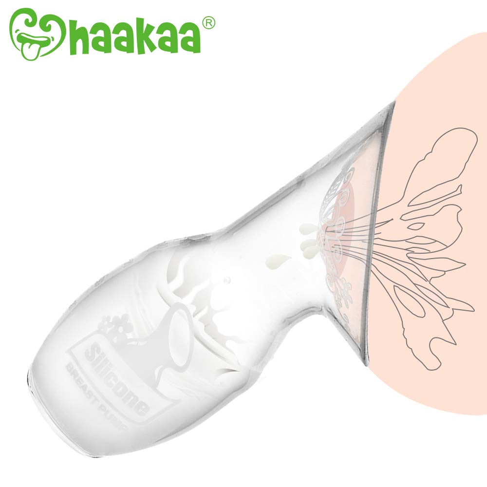 Haakaa Generation 1 Silicone Breast Pump 4 oz, baby bottles and breast pumps