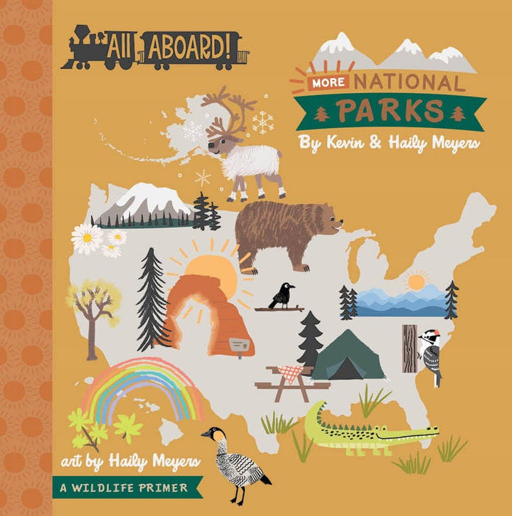 Gibbs Smith All Aboard More National Parks children’s book