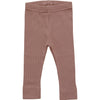 Mebie Baby organic cotton leggings in dusty rose