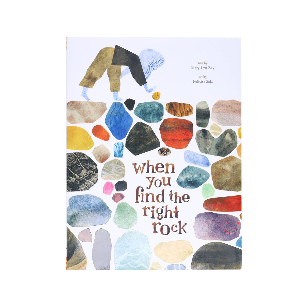 ocean waves washing a smooth rock onto the shore in this nature picture book for kids