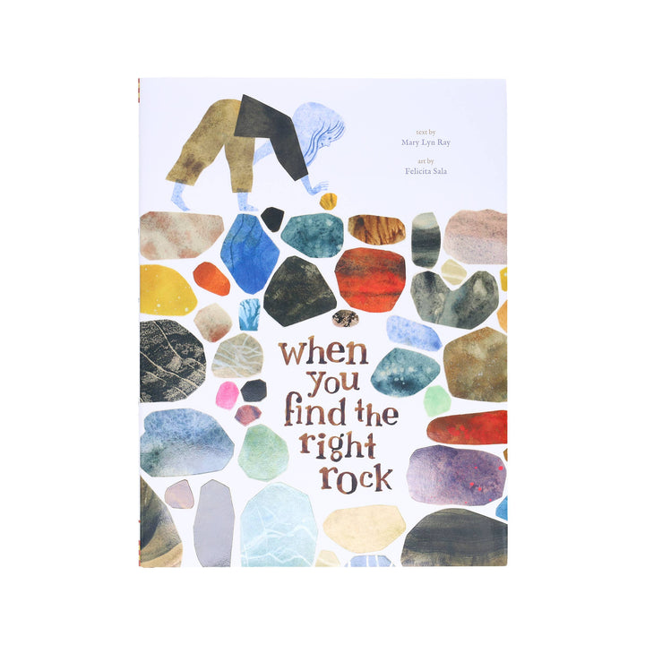 ocean waves washing a smooth rock onto the shore in this nature picture book for kids