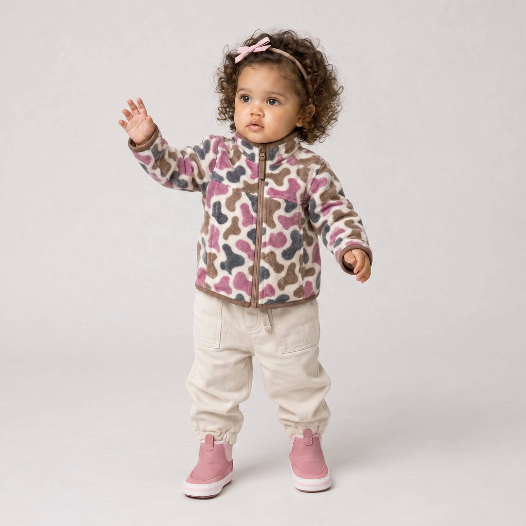 Unisex Trail Microfleece Printed Jacket - Infant Sizing