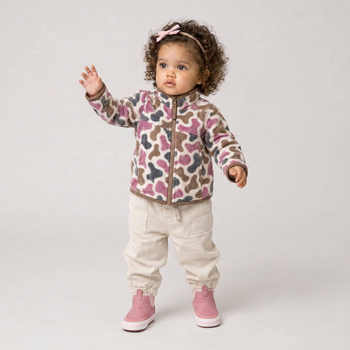 Unisex Trail Microfleece Printed Jacket - Infant Sizing