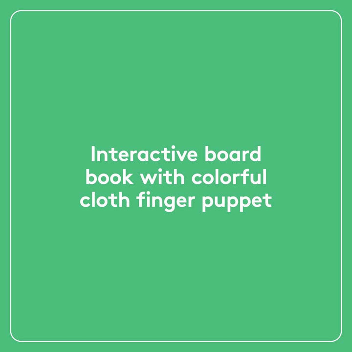 Little Fir Tree Finger Puppet Book, an interactive board book with cloth puppet