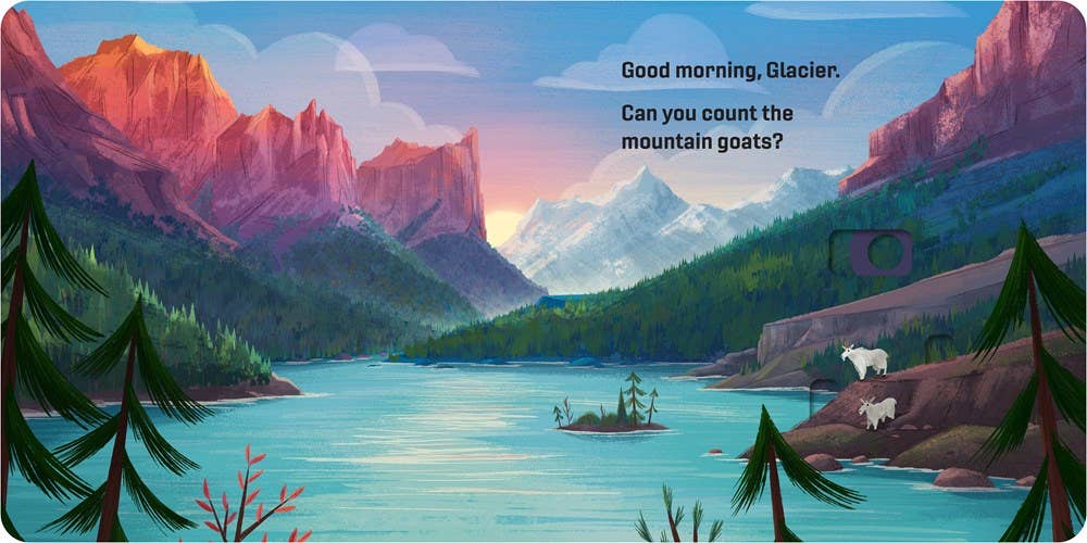 toddler gibbs smith hard back boardbook goodmorning national parks 