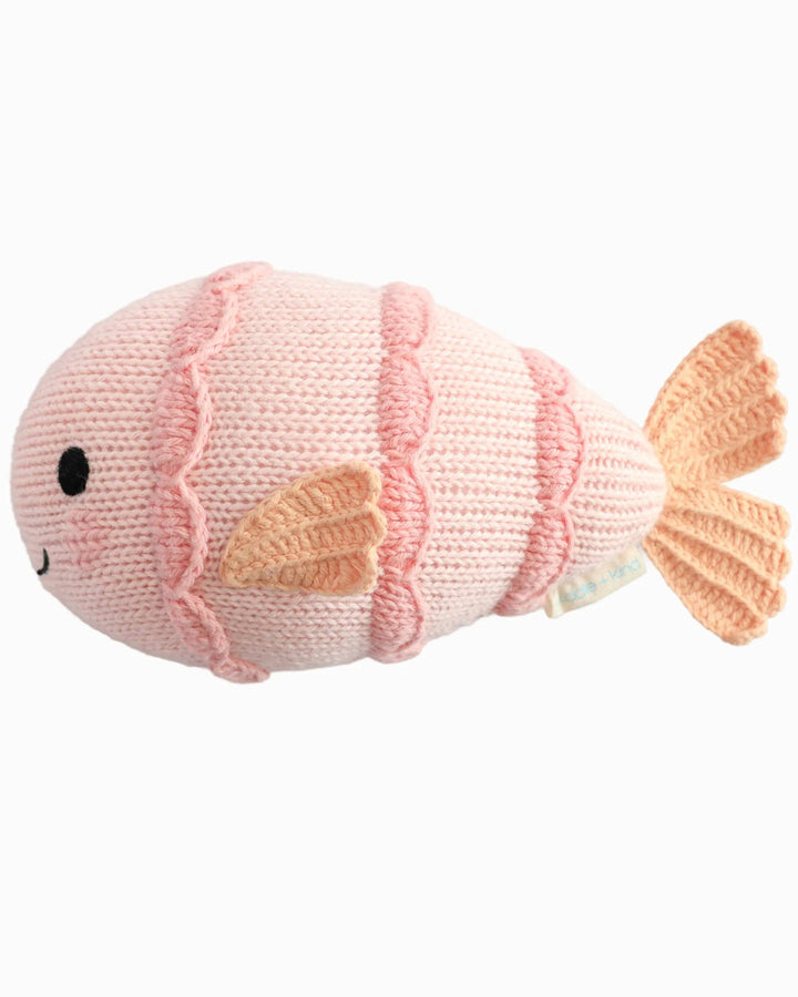 Cuddle + Kind Baby Fish limited edition hand-knit fish stuffed animal, an ocean plush for babies