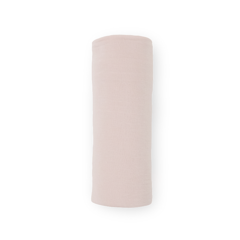 Little Unicorn Soft Blush Stretch Knit Swaddle Blanket, ideal swaddling muslin blanket for babies.