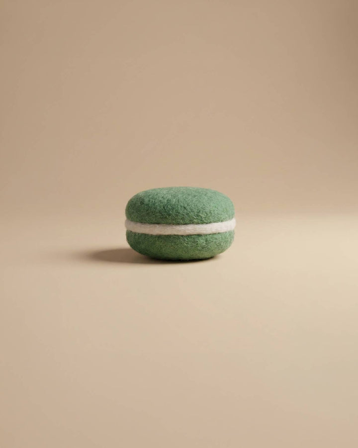 Kaddu Felt Macarons set styled for pretend bakery and tea party play