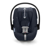 car seat for babies with adjustable head rest from Cybex