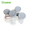 Haakaa Gen 2 Silicone Breast Pump with Silicon Lid and storage containers