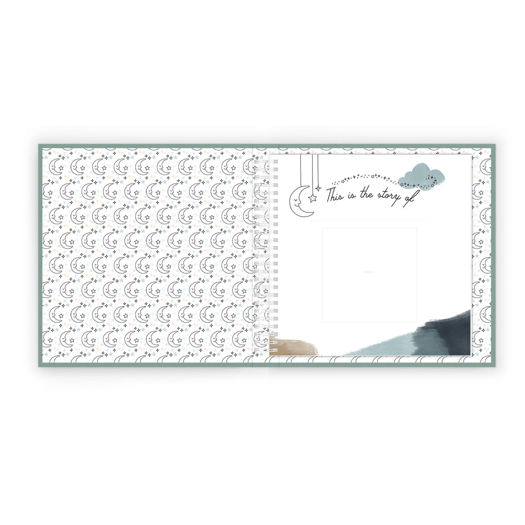 Celestial Skies Luxury Baby Memory Book