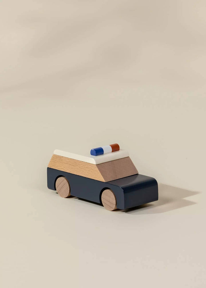 Wooden Vehicle - Police Car
