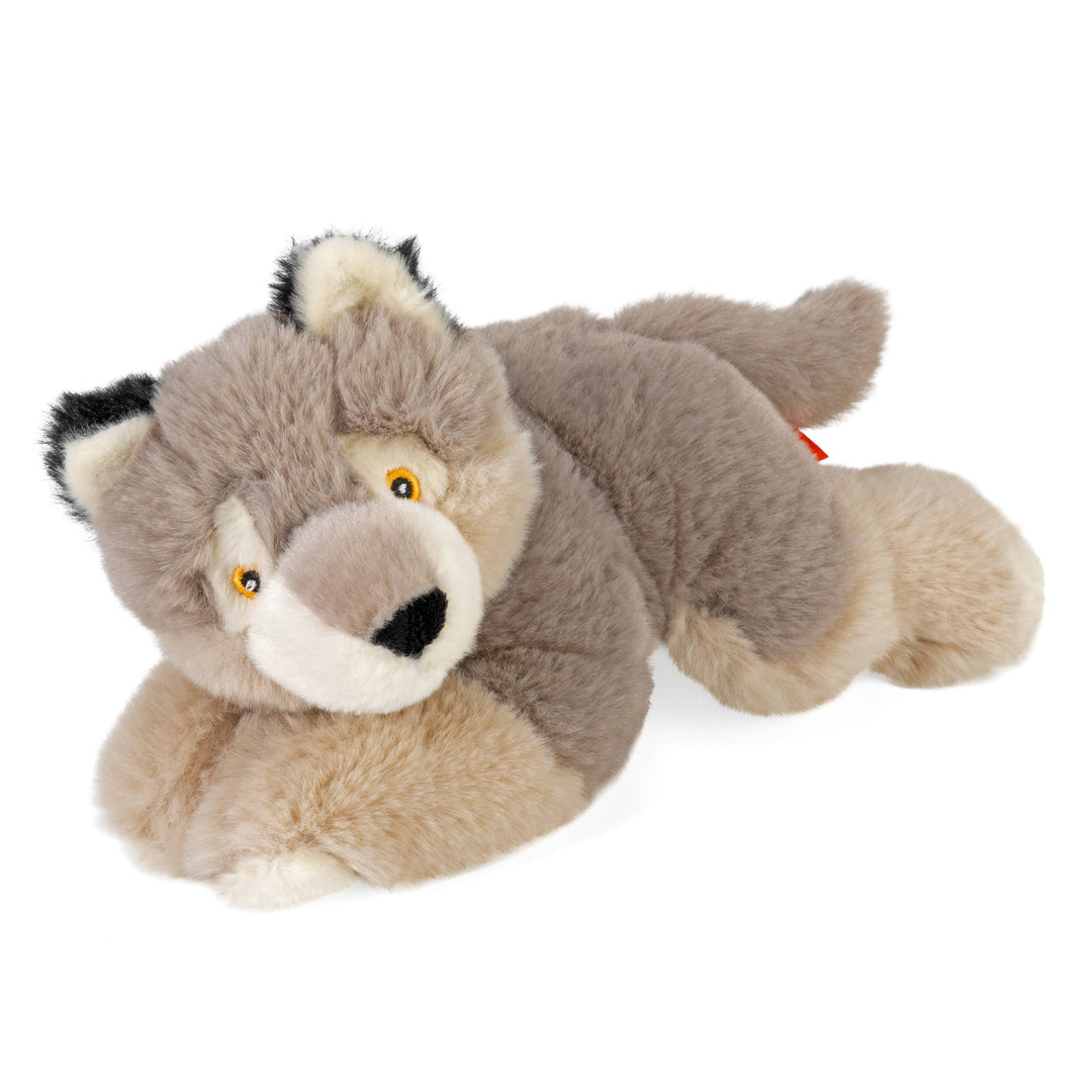 Wild Republic Ecokins Mini Wolf 8 inch stuffed animal, a soft eco-friendly wolf plush toy