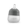 Nanobébé Flexy Silicone Baby Bottle in Gray