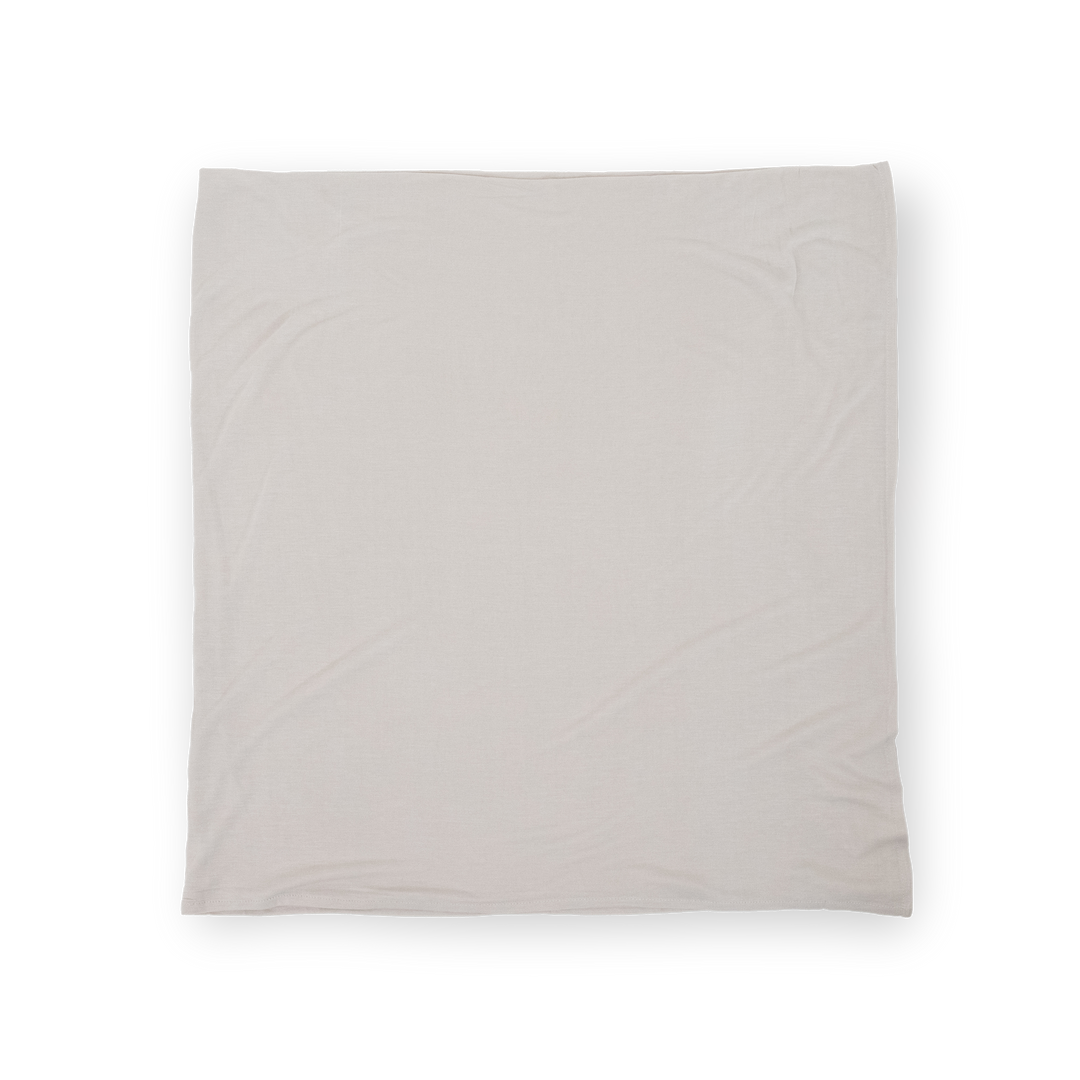 Infant-friendly Little Unicorn Stretch Knit Swaddle Blanket 2 Pack - Grey Cross, muslin blankets baby