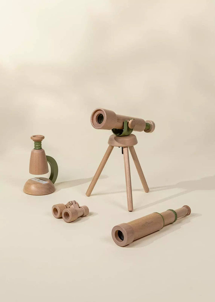 Wooden Tripod Telescope – 15x Zoom