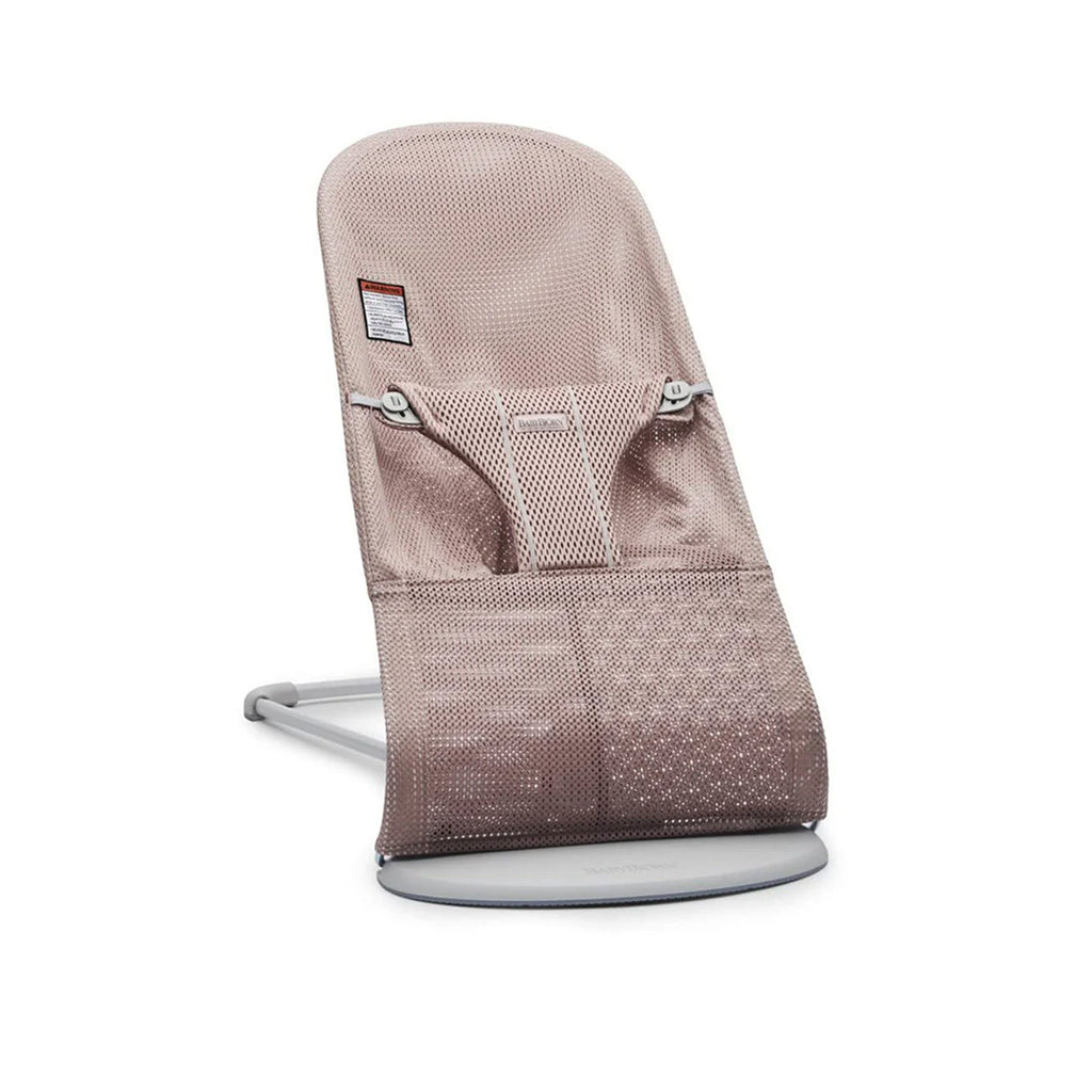 blush pink mesh baby bjorn bouncer cover, babybjorn bliss bouncer