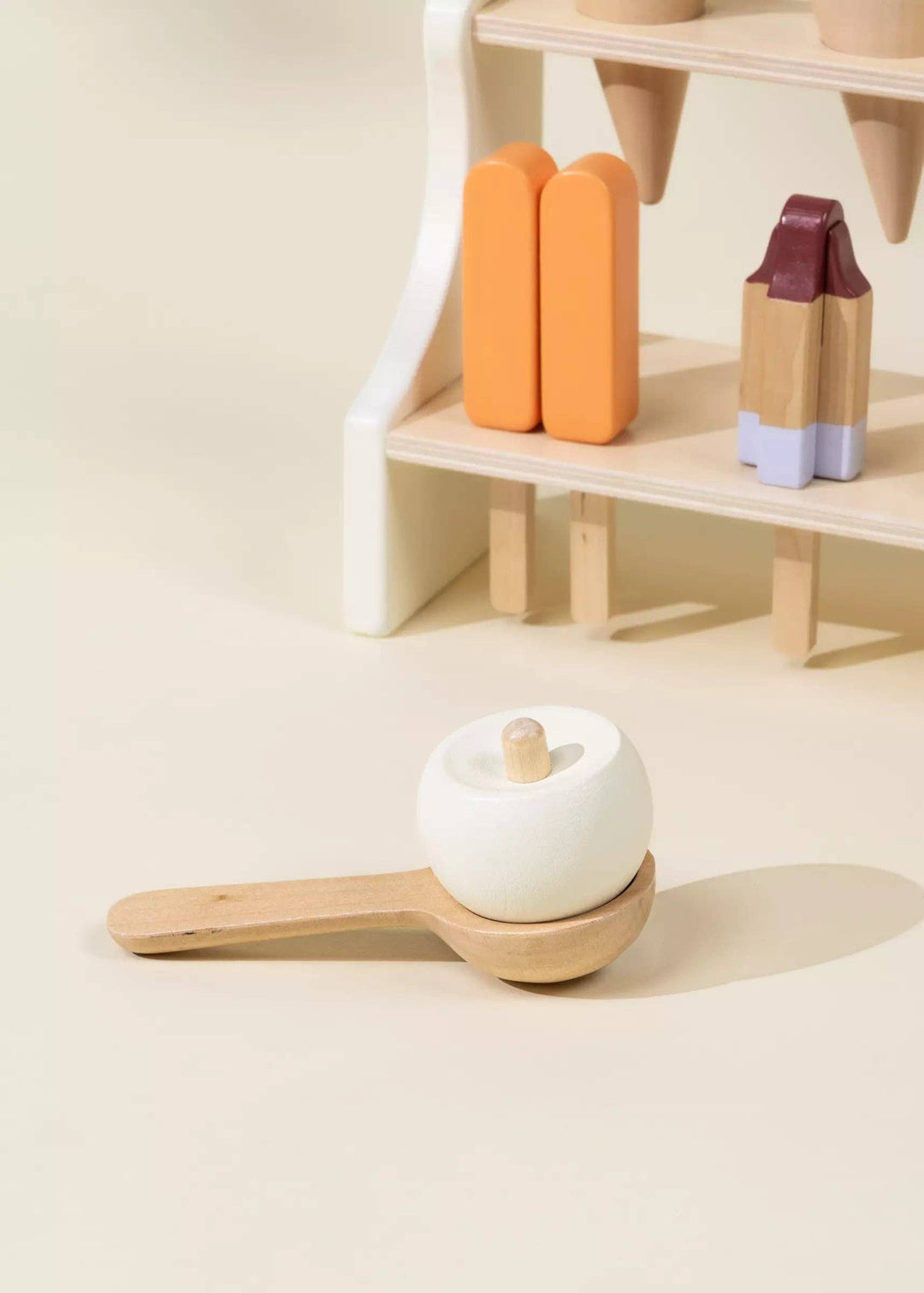 Creative play starts with the Coco Village Wooden Ice Cream Stand in Multicolor, a standout Montessori toy.