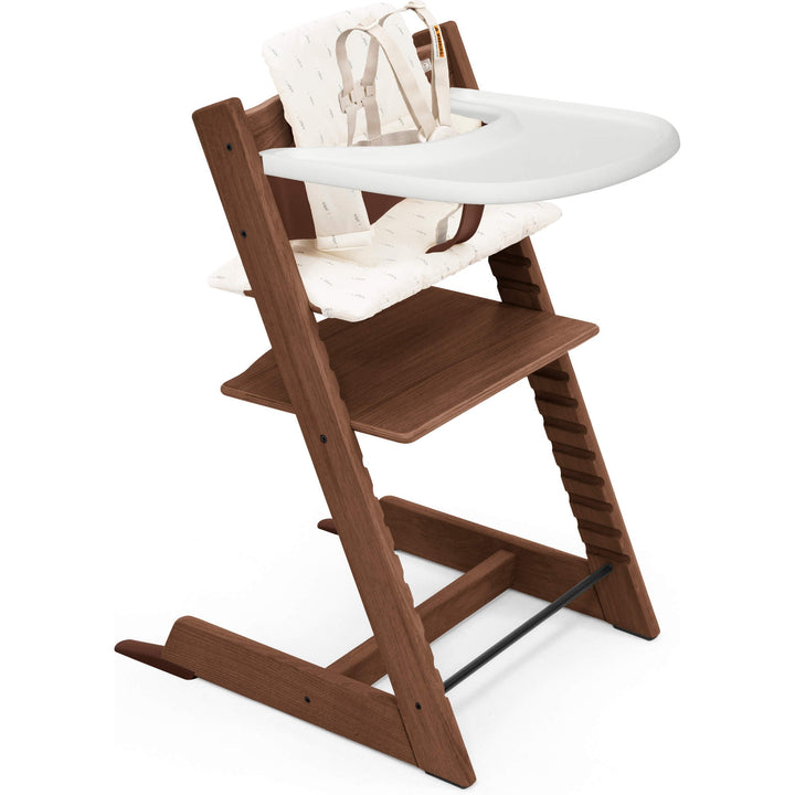 Tripp Trapp High Chair² Oak with Cushion + Stokke Tray