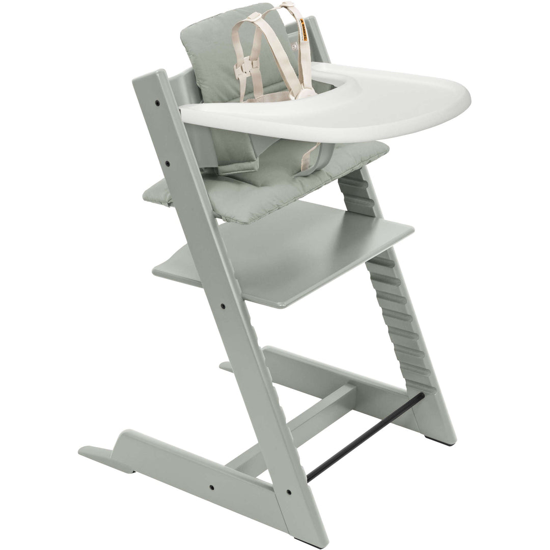 Tripp Trapp High Chair² with Cushion + Stokke Tray