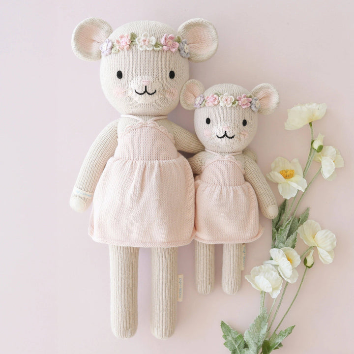 Cuddle + Kind Emma the Mouse doll donation for children in need environmentally friendly