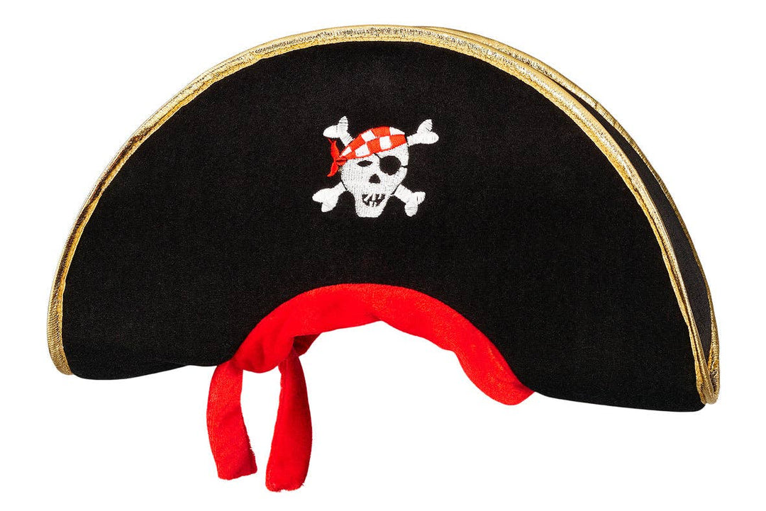 Souza Simon Pirate Hat Costume Accessory with skull and crossbones design