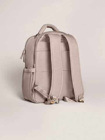 JuJuBe Classic Diaper Backpack - Taupe | Hazel & Fawn  display picture 1