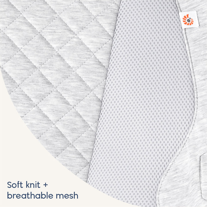 light gray ergo baby bouncer