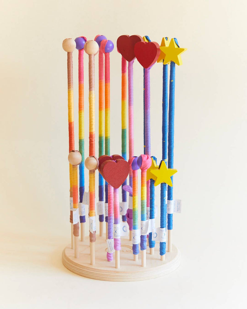 sarahs playsilks collection of toddler silk stream toys 