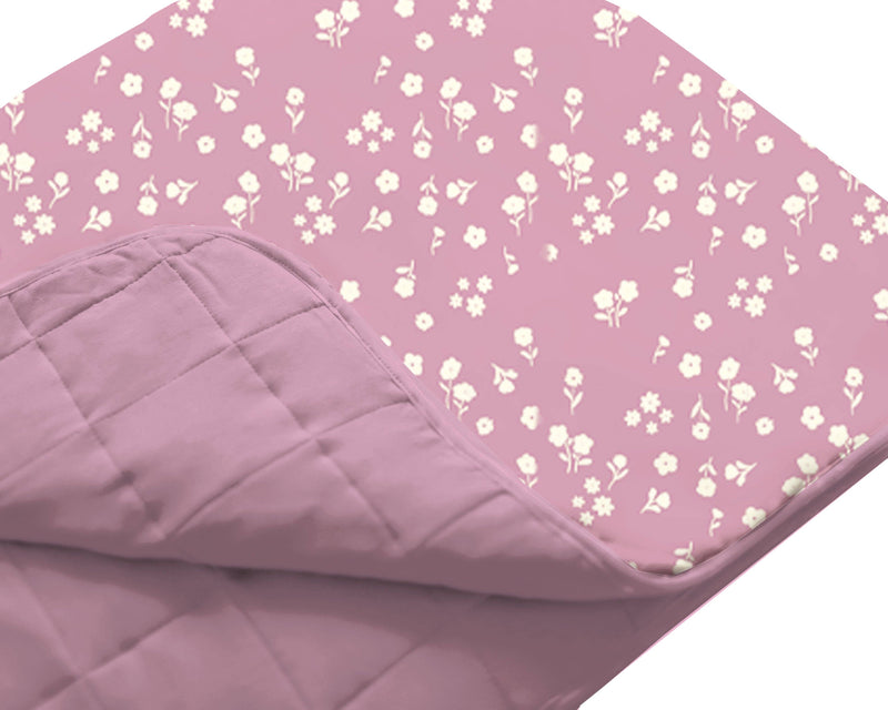 Charming Mini  Floral Gunamuna Cloud Comforter Blanket, blanket baby for all seasons.