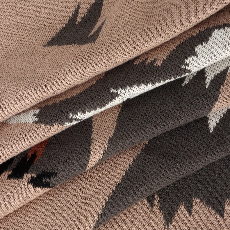 Designed for softness and style, the Woodland Bear Viverano Organics Organic Cotton Knit Baby Blanket is an elegant blanket baby essential.