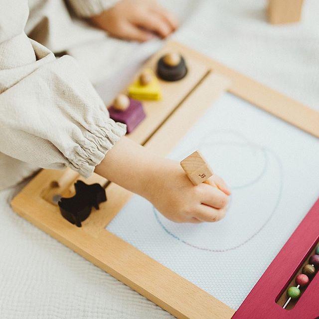 Kiko+ & GG* wooden toys drawing board