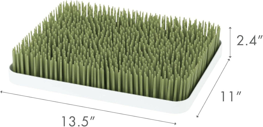 Sage Lawn countertop drying rack by Boon, grass-style baby bottle drying rack for the kitchen