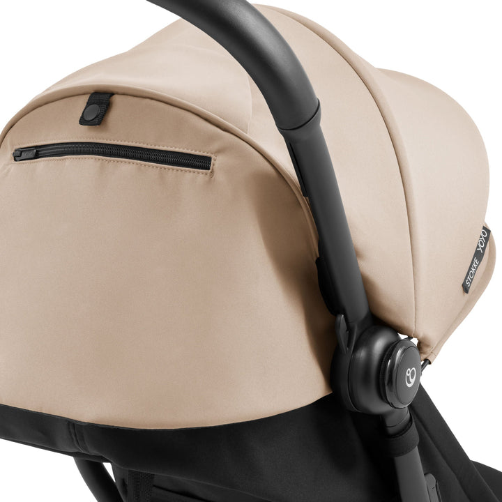 Stokke Taupe YOYO⁵ Seat Pack, toddler stroller seat textiles