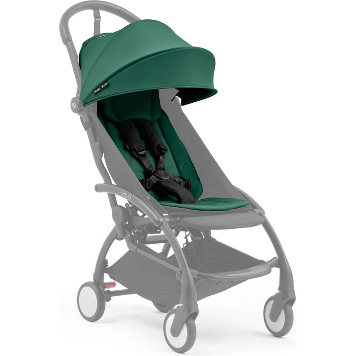 Stokke YOYO⁵ Seat Pack in Forest, stroller seat and canopy from 6 months