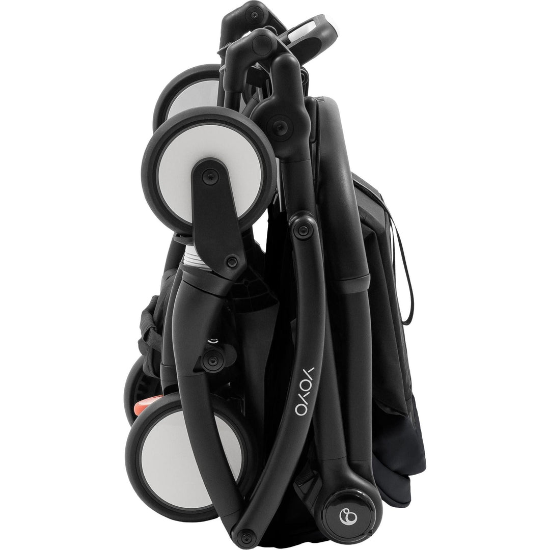 Stokke Black YOYO⁵ Newborn Pack, fully flat baby stroller pack