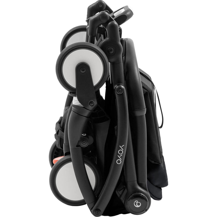 Stokke Black YOYO⁵ Newborn Pack, fully flat baby stroller pack