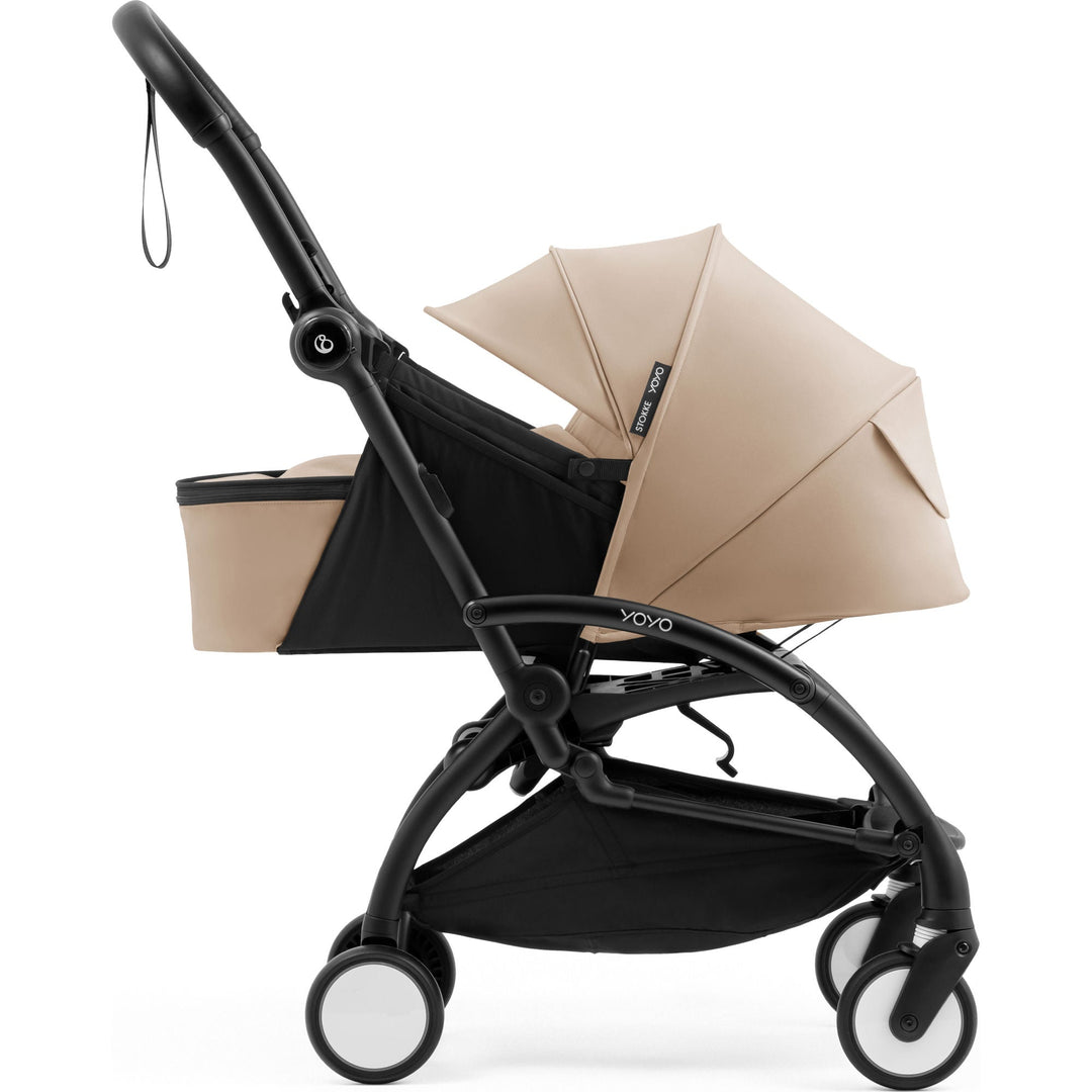 Taupe YOYO⁵ Newborn Pack by Stokke, newborn stroller nest