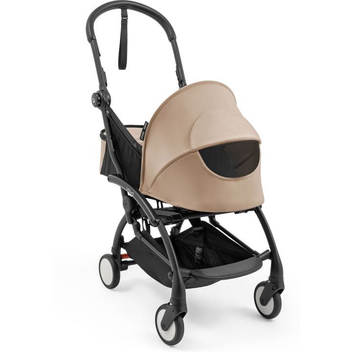 YOYO⁵ Newborn Pack Taupe from Stokke, fully flat baby stroller pack