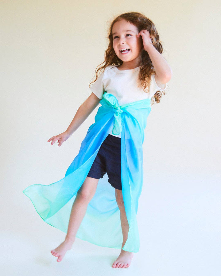 Sarah’s Silks playsilk sea movement play