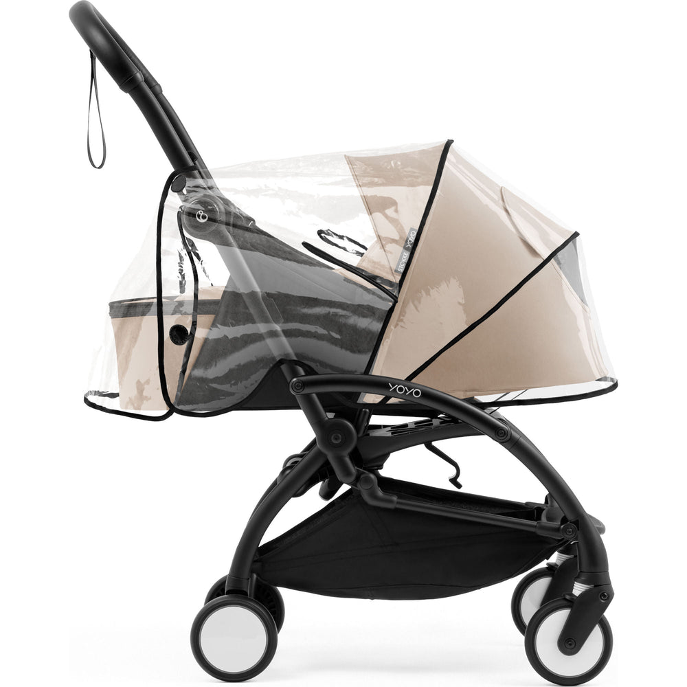 Clear newborn stroller rain cover for the Stokke YOYO⁵ Newborn Pack
