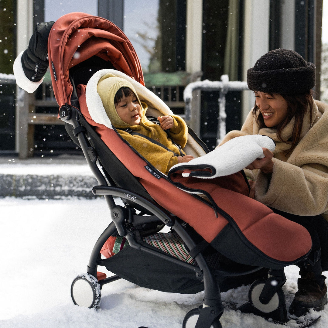 YOYO Footmuff Black from Stokke, compatible with YOYO³ and YOYO strollers
